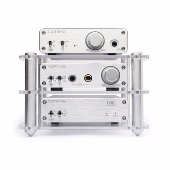 Topping D30 DSD USB DAC Decoder +A30 Headphone Amplifier + VX3 Bluetooth Power Amplifier Set Support USB DAC Home Amp Hifi Set
