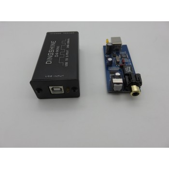 Headphone Amplifier Board USB DAC Computer PC Sound Audio Card Decoder AC3 DTS 5.1 spdif Optical fiber coaxial digital output