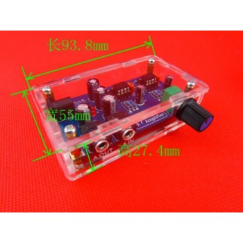 Classic 47 Headphone Amplifier Board amp circuit with housing