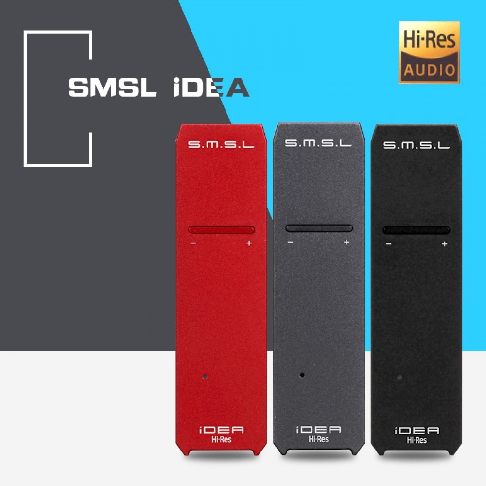 NEW SMSL IDEA SABRE9018Q2C XMOS DSD512 Hifi Audio Portable USB DAC and headphone amplifier 3.5mm headphone jack output