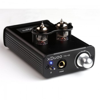 XDUOO TA-02 High Performance Stereo Tube Headphone Amplifier ( Dual Tube AMP and Class A BUF )