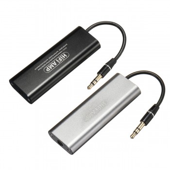 Portable Mini 3.5mm Headphone Earphone HiFi Amplifier Stereo Audio AMP For Mobile Phone