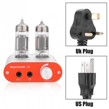 A1 HIFI Headphone Amplifier 6J5 Class A 47 Stereo Portable Headphone Amp Professional Amplifier 3.5mm AC100V-240V 50HZ -60HZ
