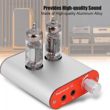 A1 HIFI Headphone Amplifier 6J5 Class A 47 Stereo Portable Headphone Amp Professional Amplifier 3.5mm AC100V-240V 50HZ -60HZ
