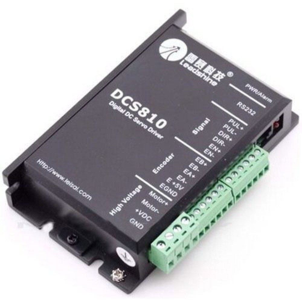 Update Leadshine DCS810 Brushed DC Servo Drive 80VDC Peak single-ended