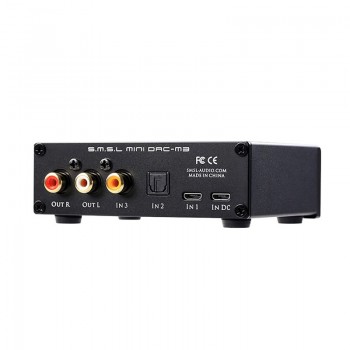 SMSL M3 Desktop Mini DAC Headphone Amplifier Hifi CS4398 USB DAC Audio Headphone Amp Optical Coaxial input