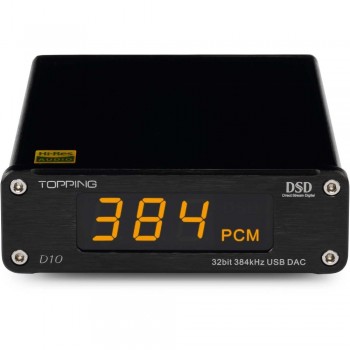 TOPPING D10 MINI USB DAC CSS XMOS XU208 ES9018K2M OPA2134 Audio Amplifier Decoder