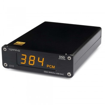 TOPPING D10 MINI USB DAC CSS XMOS XU208 ES9018K2M OPA2134 Audio Amplifier Decoder