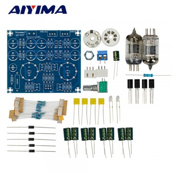 AIYIMA Tube Amplifiers Audio Board DIY Kits Amplificador Fever Class 6J1 Tube Preamplifier Headphone Amplifier