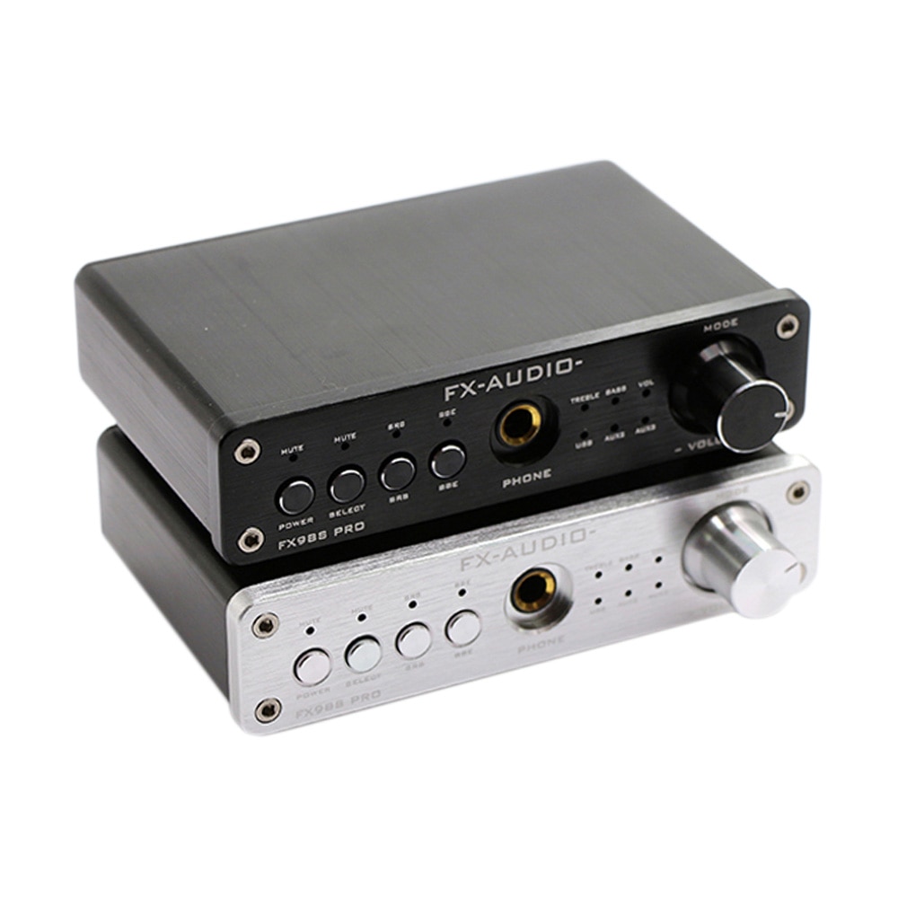 FX-Audio FX-98S Upgraded Version USB Audio Processor Decoding DAC PCM2704 MAX9722 Pre-Amp JRC NJW1144 Headphone Amplifier