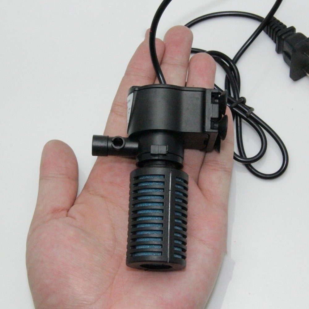 Small aquarium filter increases oxygen pump water purifiers ultra-quiet built-in filter bucket increases oxygen pump