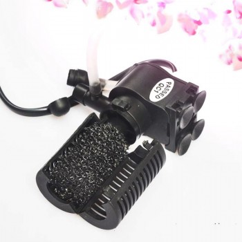Small aquarium filter increases oxygen pump water purifiers ultra-quiet built-in filter bucket increases oxygen pump