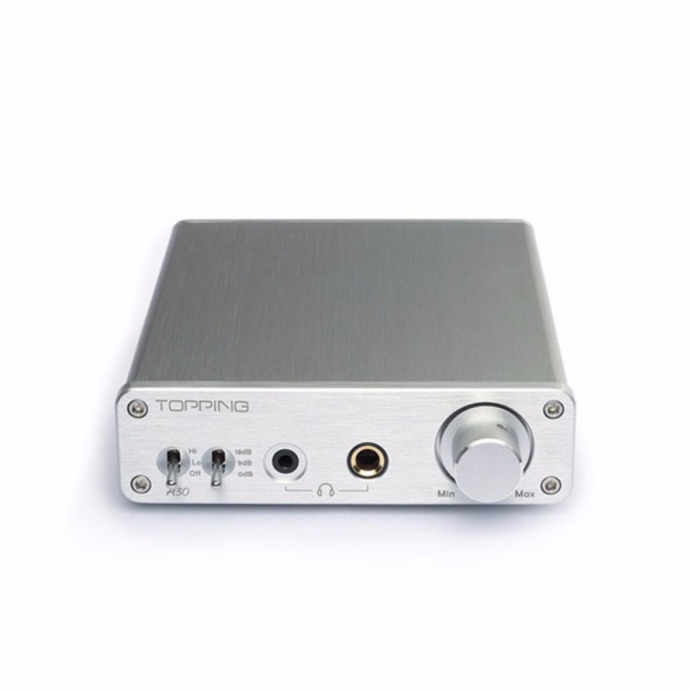 New Topping A30 Desktop Mini Headphone Amplifier TPA6120 Hifi Music Power Audio Amp Home 3.5mmamp;6.35mm Headphone Output 110v 220v