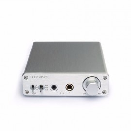 New Topping A30 Desktop Mini Headphone Amplifier TPA6120 Hifi Music Power Audio Amp Home 3.5mmamp;6.35mm Headphone Output 110v 220v