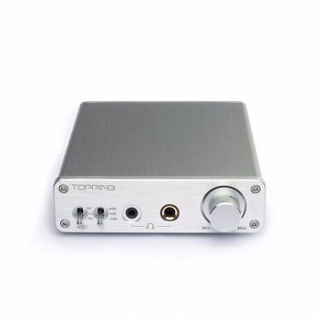 New Topping A30 Desktop Mini Headphone Amplifier TPA6120 Hifi Music Power Audio Amp Home 3.5mmamp;6.35mm Headphone Output 110v 220v