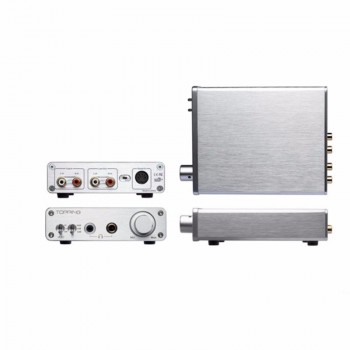 New Topping A30 Desktop Mini Headphone Amplifier TPA6120 Hifi Music Power Audio Amp Home 3.5mmamp;6.35mm Headphone Output 110v 220v