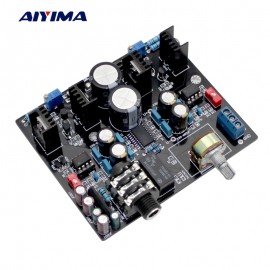 AIYIMA TPA6120A Headphone Amplifier board NE5534 for 32-600 ohm speaker with Headphone protection