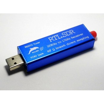 0.1MHz-1.7GHz TCXO Full-band receiver Aviation band RTL2832U+R820T2
