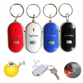 2018 New Key Finder Mini Anti-lost Whistle Key Finder LED Whistle Key Finder Flashing Beeping Remote Lost Keyfinder Locator Key
