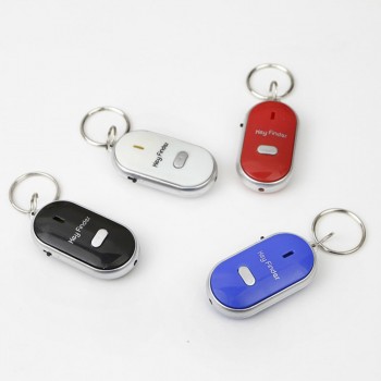 2018 New Key Finder Mini Anti-lost Whistle Key Finder LED Whistle Key Finder Flashing Beeping Remote Lost Keyfinder Locator Key