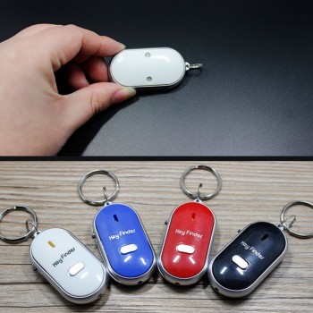 2018 New Key Finder Mini Anti-lost Whistle Key Finder LED Whistle Key Finder Flashing Beeping Remote Lost Keyfinder Locator Key