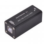 USB DAC PJ.MIAOLAI Q1 Laptop Desktop HiFi Computer Fever Audio External Portable Decoding Sound Card High Quality Hot Sale Black