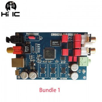 Latest HIFI CM6631A Digital interface 32 / 24Bit 192K Sound Card USB to I2S / SPDIF Optical Coaxial Output Support Decoder DAC