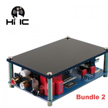 Latest HIFI CM6631A Digital interface 32 / 24Bit 192K Sound Card USB to I2S / SPDIF Optical Coaxial Output Support Decoder DAC