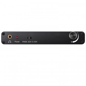 192kHz DAC Converter Digital Audio Decoder Coaxial / Toslink to 5.1CH / 2.0CH Analog 3.5mm Jack Output with Volume Control kno