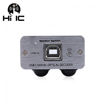 USB External Sound Card DAC Digital Audio Decoder Amplifier Headphone AMP Amplifier ASIO Sound Card Coaxial Optical 3.5mm Output