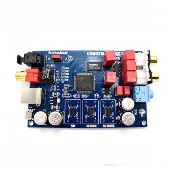 CM6631A Digital Interface USB to I2S / SPDIF Coaxial Output 32 / 24Bit 192K+Shel DAC Decoding T0082