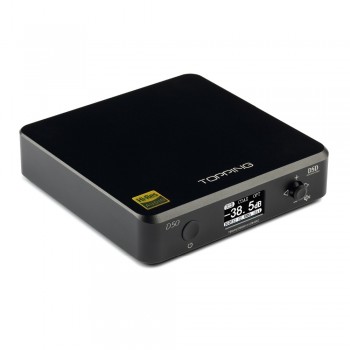DAC TOPPING D50 HIFI AUDIO Decoder ES9038Q2M *2 USB XMOS XU208 DSD512 32Bit/768Khz Preamp Function Volume Adjustment