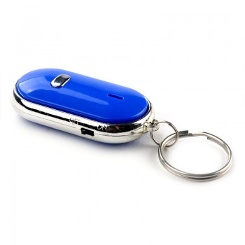 Smart Key Finder Anti-lost Whistle Sensors Keychain Tracker Sound LED with Whistle Clap Locator Find Lost Kids Keychain Finder #