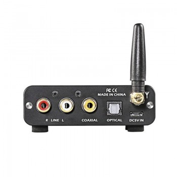SMSL B1 HiFi Stereo Audio Bluetooth DAC Receiver NFC Optical Coaxial DAC Digital Audio Decoder 24 Hours Playing Time Black