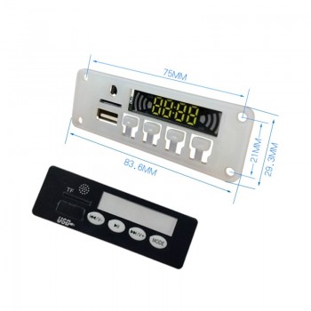 AIYIMA MP3 Player Bluetooth APE Lossless Decoder 12V MP3 Module USB Sound Card Hifi Fever Music Player SD Card Module