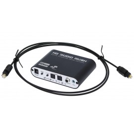 1pcs 5.1 Channel AC3/DTS Digital Audio Converter Gear Surround Sound Rush Decoder HD Players For PC DVD Headphone