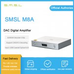 SMSL M8A Native DSD512 usb dac player es9038q2m PCM768kHz xmos /OPTIC/Coaxial /USB Input RCA Output  HIFI Decoder