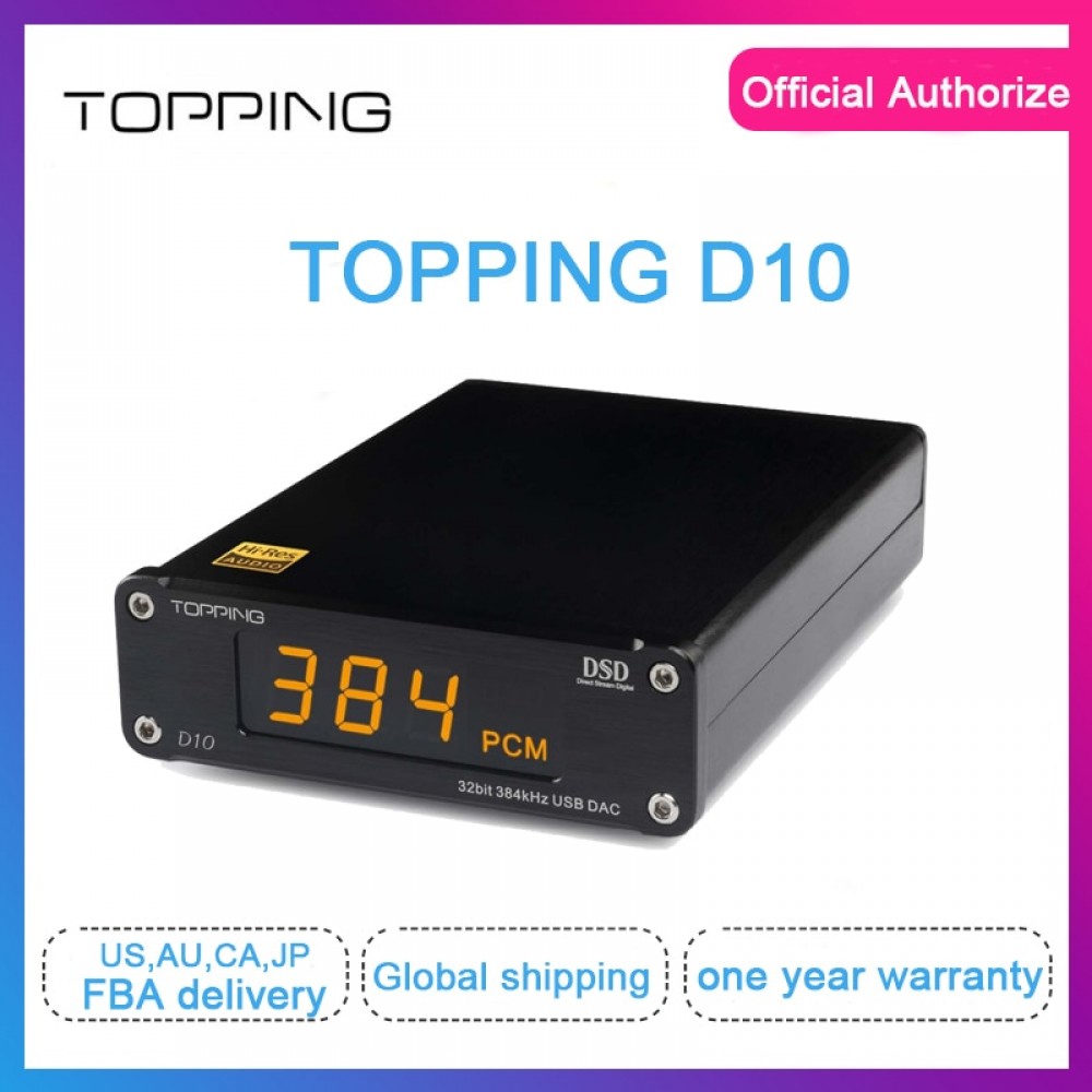 Topping D10 usb dac dac audio usb xmos xu208 ES9018K2M spdif out dac audio hifi Decoder Amplifier Coaxial Optical out Support