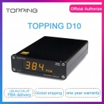 Topping D10 usb dac dac audio usb xmos xu208 ES9018K2M spdif out dac audio hifi Decoder Amplifier Coaxial Optical out Support