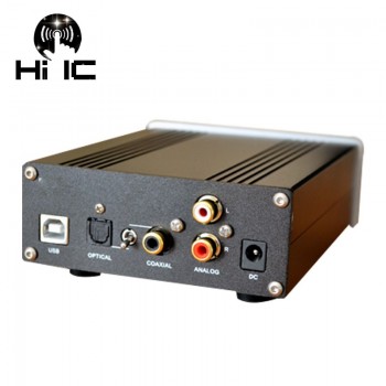 Digital Interface WM8740 AD797 Dual Op Amp DAC Audio Decoder USB Decoder  USB DAC Decoder Board Coaxial Optical  Input