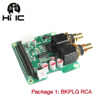 I2S HiFi DAC Digital Audio Sound Card  ES9023  Expansion Board Decode Board Encoder for Raspberry pi3 pi2 B+