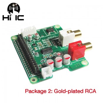 I2S HiFi DAC Digital Audio Sound Card  ES9023  Expansion Board Decode Board Encoder for Raspberry pi3 pi2 B+