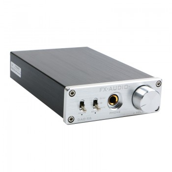 FX-Audio DAC-X6 HiFi Optical/Coaxial/USB Digital Audio Amplifier DAC Decoder with Headphone Output AMP SA9023 OPA2134