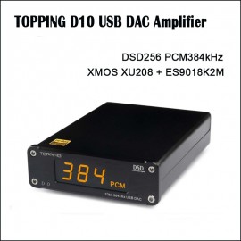 TOPPING D10 USB DAC Audio Amplifier Hifi Spdif DAC Amp ES9018KAM DSD DAC Amplifier Audio Decoder xmos xu208 Amplifiers