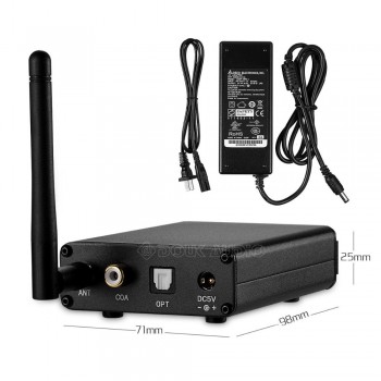 Nobsound HiFi CSR8670 Bluetooth 5.0 Audio Receiver DAC Digital to Analog Converter OPT COAX APT-X Mini Headphone Amp