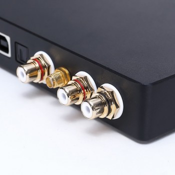 Moonshadow EP3A ES9038Q2M PCM768kHz DSD512 Decorder DAC Headphone Amplifier Optical Coxial UBS XMOS Aptx Bluetooth Input