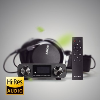 SMSL DP1 Digital Player USB SD Card 32bit Audio DAC with Built-in Headphone Amplifier High Resolution Music Player