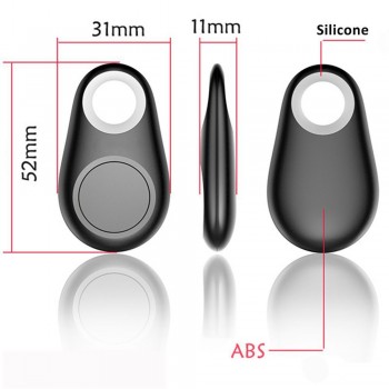 Kebidu Smart Bluetooth Tracker GPS Locator Child Bag Tag Wallet Burglar Alarm Key Finder Alarm Wireless Lost Self Timer