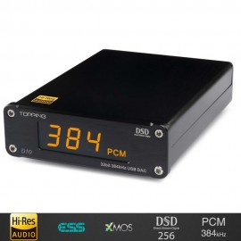 2018 NEW TOPPING D10 MINI USB DAC DSD PCM384 CSS XMOS XU208 ES9018K2M OPA2134 Audio Amplifier Decoder