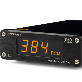 2018 NEW TOPPING D10 MINI USB DAC DSD PCM384 CSS XMOS XU208 ES9018K2M OPA2134 Audio Amplifier Decoder